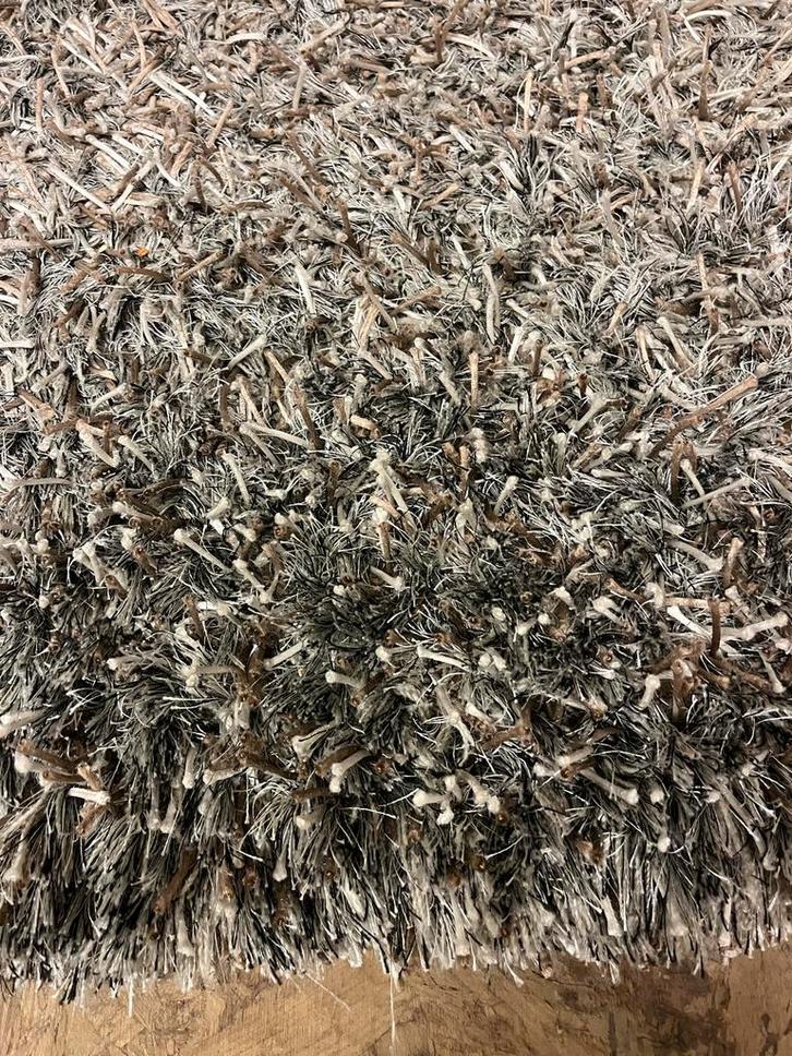 Grijs Bruin Tapijt 170x230 cm, Huis en Inrichting, Stoffering | Tapijten en Kleden, Gebruikt, 150 tot 200 cm, 200 cm of meer, Rechthoekig