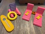 Vintage Barbie set ‘Beach’, Ophalen of Verzenden, Zo goed als nieuw, Meisje