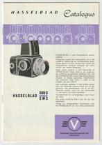 Brochure Hasselblad catalogus 500C SWC, Ophalen of Verzenden, Zo goed als nieuw, Spiegelreflex, Overige Merken