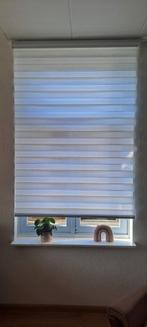 Duo rolgordijn wit/beige 120x180cm, Huis en Inrichting, Stoffering | Gordijnen en Lamellen, 100 tot 150 cm, Wit, Nieuw, Ophalen of Verzenden