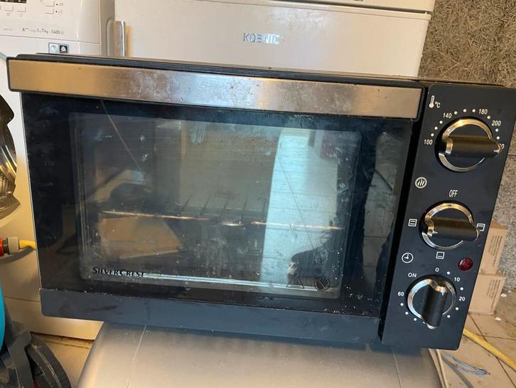 Silvercrest Oventje - Compact & Functioneel, Witgoed en Apparatuur, Ovens, Gebruikt, Vrijstaand, Oven met grill, Minder dan 45 cm