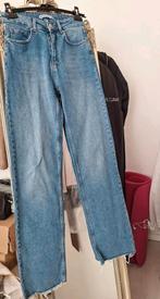 Dames jeans straight blauw maat 26, Verzenden, Zo goed als nieuw, Blauw, W27 (confectie 34) of kleiner