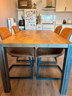 Eetkamer set te koop €100, Ophalen, Kunststof, Gebruikt, 50 tot 100 cm