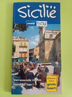 Sicilië ANWB Extra Met grote kaart achterin, Europa, Ophalen of Verzenden, Zo goed als nieuw, Reisgids of -boek