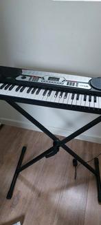 Keyboard met standaard, Muziek en Instrumenten, Gebruikt, Overige aantallen, Met standaard, Ophalen
