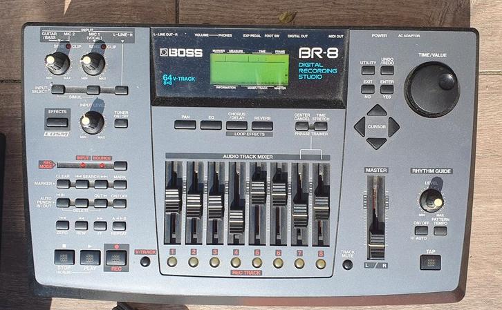 BOSS BR-8 Digitale Multitrack Recorder + Zipdrives, Audio, Tv en Foto, Professionele Audio-, Tv- en Video-apparatuur, Gebruikt