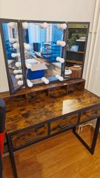 Mooie kaptafel inclusief verlichting, Ophalen, Zo goed als nieuw