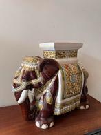 XL grote keramieken olifant plantentafel, Antiek en Kunst, Antiek | Keramiek en Aardewerk, Ophalen of Verzenden
