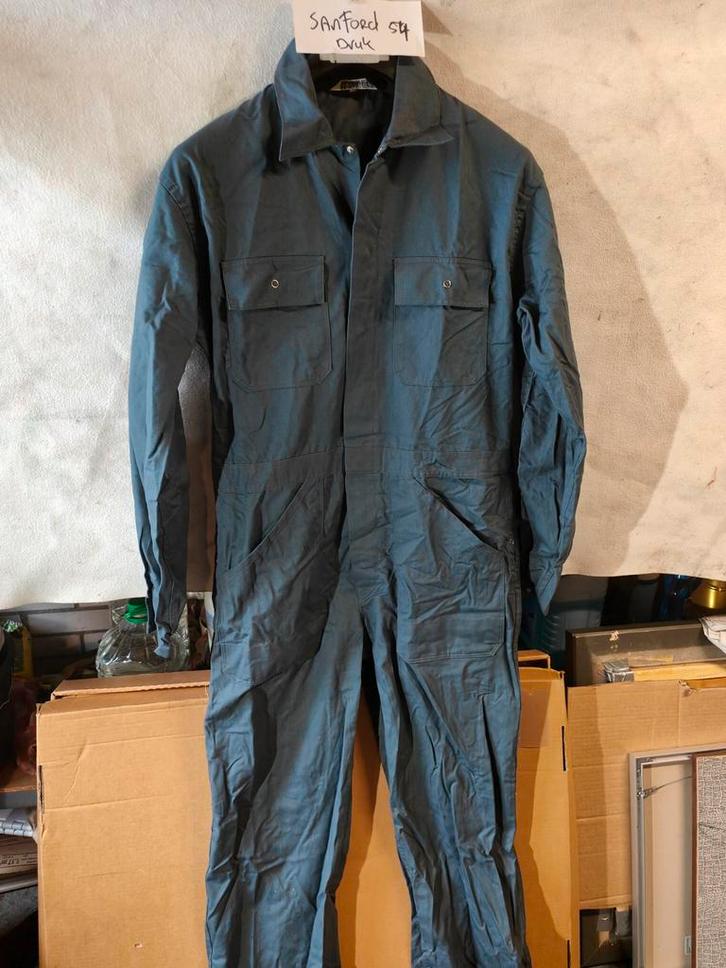 Nieuwe Sanfor Overall 100% Katoen Mt 54, Tuin en Terras, Werkkleding, Gebruikt, Heren, Overall, Ophalen of Verzenden