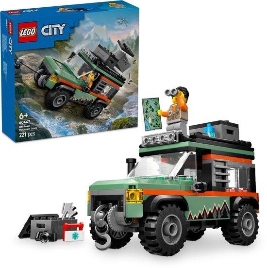 LEGO City 4x4 terreinwagen voor in de bergen - 60447, Verzenden, Nieuw, Complete set, Lego