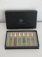 Amouage travelcase heren met o.a. Epic, Memoir en Reflection, Gebruikt, Gevuld, Proef of Tester, Verzenden