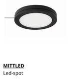 Mittled spots 2x en tradfri transformator 30w, Huis en Inrichting, Lampen | Overige, Zo goed als nieuw, Ophalen