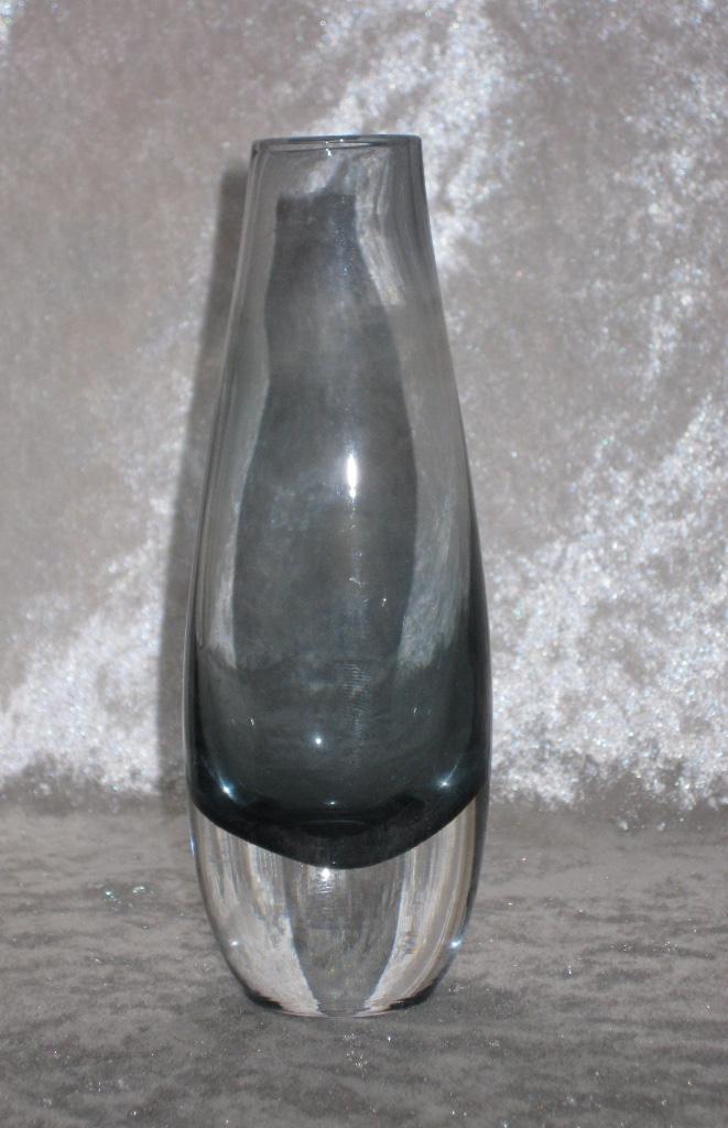 Riihimaki Tamara Aladin Smoke Vaas, Antiek en Kunst, Antiek | Glas en Kristal, Ophalen