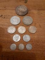Lot zilveren wilhelmina munten, Postzegels en Munten, Munten | Nederland, Ophalen of Verzenden, Koningin Wilhelmina, 25 cent, Zilver