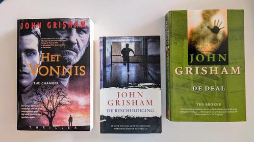 John Grisham Thrillers - 3 Boeken, Boeken, Thrillers, Gelezen, Nederland, Ophalen of Verzenden