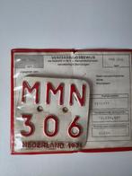 Verzekeringsplaatje, Verzenden, Gebruikt, Overige typen, Onbekend