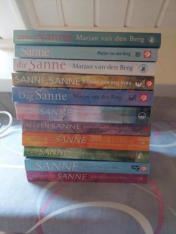De eerste 11 delen van Sanne van Marjan van den Berg beschikbaar voor biedingen