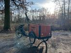 Cangoo Elektrische Bakfiets - opknapper, Fietsen en Brommers, Fietsen | Bakfietsen, 4 kinderen of meer, Gebruikt, Opvouwbaar, Ophalen