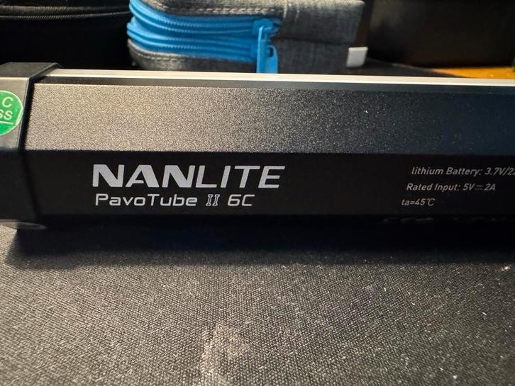 Nanlite PavoTube II 6C LED Lamp, Audio, Tv en Foto, Fotografie | Fotostudio en Toebehoren, Zo goed als nieuw, Lamp of Flitsset