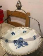 Delfts Blauw bonbonschaaltje metalen handvat (Schumann), Antiek en Kunst, Antiek | Keramiek en Aardewerk, Ophalen of Verzenden