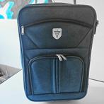 Vintage koffer blauw (trolly), Gebruikt, 50 tot 60 cm, Ophalen of Verzenden, 35 tot 45 cm