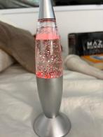 Retro Lavalamplamp met Glitter, Ophalen of Verzenden, Zo goed als nieuw, Glas, Minder dan 100 cm