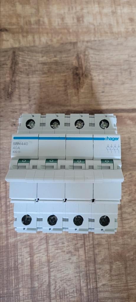 Hager diverse, Doe-het-zelf en Verbouw, Elektra en Kabels, Gebruikt, Overige typen, Ophalen of Verzenden