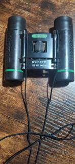 Luxon Mini 8x21 DCF verrekijker. , Gebruikt, 8 tot 12x, Met hoes of tas, Porro (met knik)