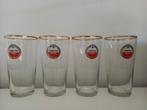 4x Amstel bierglas 'Proost!', Ophalen of Verzenden, Zo goed als nieuw, Bierglas