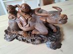 Grote Antieke Chinese Karbouw, Antiek en Kunst, Ophalen