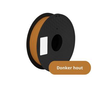 PLA filament donker hout (bruin) beschikbaar voor biedingen