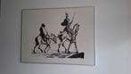 Don Quichot en Sancho Panza Print, Ophalen of Verzenden