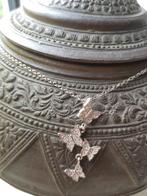 Ketting met vlinder zilver 925 nieuw, Sieraden, Tassen en Uiterlijk, Kettingen, Ophalen of Verzenden, Nieuw, Zilver, Zilver