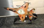 Top gun jet airplane shape alarm clock met geluid en licht, Ophalen, Zo goed als nieuw