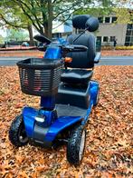 Scootmobiel, blauw - Pride Cyclone 22 - 16KM/U - 4-wiel, Ophalen, 26 t/m 35 km, 16 km/u of meer, Gebruikt