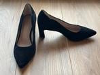 Manfield suède pumps - maat 37, Pumps, Zwart, Nieuw, Ophalen of Verzenden