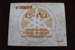 YAMAHA FS-1 DX 1977 service manual wartungs anleitung FS1, Ophalen of Verzenden