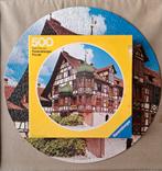 Vintage Ronde Puzzel Drachenburg Zwitserland 1973, Hobby en Vrije tijd, Denksport en Puzzels, Ophalen of Verzenden, 500 t/m 1500 stukjes