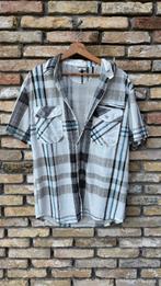 Geruite blouse, Kleding | Dames, Blouses en Tunieken, Verzenden, Zo goed als nieuw, Maat 46/48 (XL) of groter, Grijs