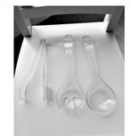 3 delig sla/dressing bestek, Ophalen of Verzenden, Zo goed als nieuw, Kunststof, Los bestek