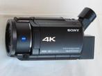 Sony FDR-AX53, ZGAN, Boya Mic, Ministatief, Tas, 2x accu, Full HD, 20x of meer, Ophalen of Verzenden, Zo goed als nieuw