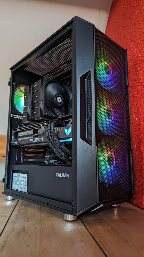 GameSkinShop, 4K-PC, GeForce RTX 5070  - Ryzen 7800X3D, Computers en Software, Desktop Pc's, Nieuw, 4 Ghz of meer, SSD, 16 GB