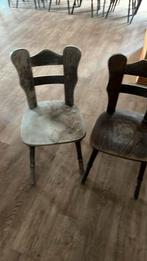 Houten café stoelen, Ophalen of Verzenden, Gebruikt, Bruin