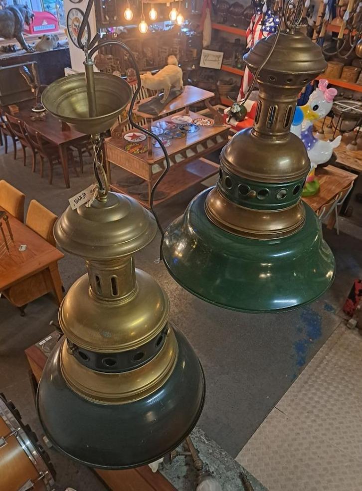 Engelse pub café bar kroeg of restaurant lamp oude top items, Antiek en Kunst, Antiek | Lampen, Ophalen