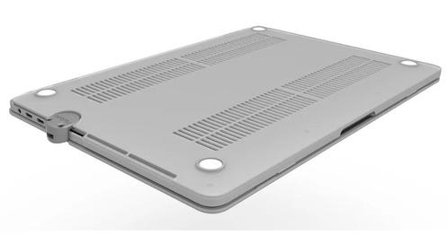 HARD SHELL CLEAR CASE WITH LEDGE LOCK ADAPTOR AND KEYED CABL, Computers en Software, Pc- en Netwerkkabels, Gebruikt, Verzenden