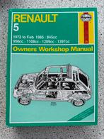 Haynes renault 5, Auto diversen, Ophalen of Verzenden