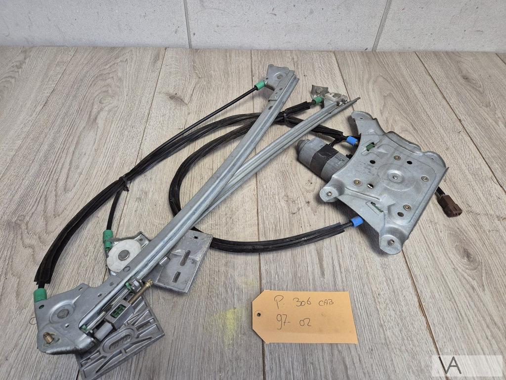 Peugeot 306 cabriolet 1997 - 2002 raammechanisme links VOOR., Auto-onderdelen, Ophalen of Verzenden, Gebruikt, Peugeot