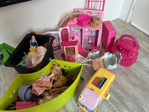 Grote collectie Barbie spullen, Kinderen en Baby's, Speelgoed | Poppen, Gebruikt, Barbie, Ophalen