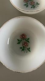 Vintage Fire King "Anniversary Rose", Ophalen of Verzenden