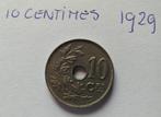10 Centimes 1929 België, Ophalen of Verzenden, Overig, Losse munt
